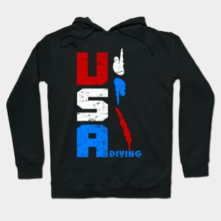 Dive USA Diver Competitive Diving Original Hoodie